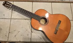 FENDER CG-7 BROWN 6 STRING WOODEN MUSICAL INSTRUMENT ACOUSTIC GUITAR (READ)