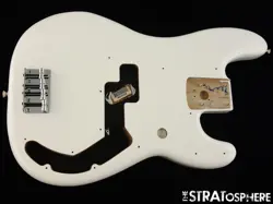 FENDER PLAYER II PRECISION BASS BODY & HARDWARE P GUITAR PARTS POLAR WHITE.