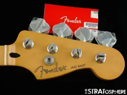 FENDER PLAYER II JAZZ BASS NECK & TUNERS BASS GUITAR PARTS MODERN 