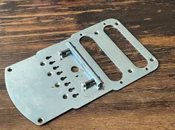 1950S FENDER STRINGMASTER D8 T8 Q8 STEEL 8-STRING GUITAR BRIDGE PLATE