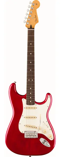 FENDER PLAYER II STRATOCASTER TRANSPARENT CHERRY BURST W/ ROSEWOOD FINGERBOARD
