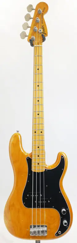 FENDER PRECISION BASS NATURAL 1975 USED ELECTRIC