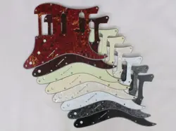 STRATOCASTER HSS SCRATCH PLATE PICKGUARD TO FIT USA/MEX FENDER IN 8 COLOURS
