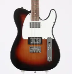 FENDER PLAYER TELECASTER HH 3-COLOR SUNBURST 2020 USED ALDER BODY W/SOFT CASE