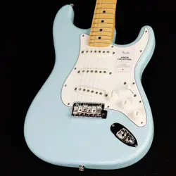 FENDER MADE IN JAPAN JUNIOR COLLECTION STRATOCASTER MAPLE SATIN DAPHNE BLUE S N: