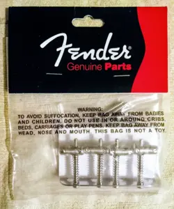 FENDER VINTAGE BASS BRIDGE, CHROME