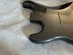 GUITAR BODY CHARCOAL