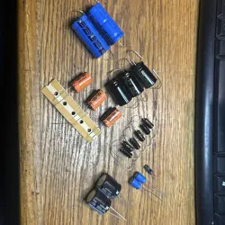 CAPACITOR KIT FOR FENDER BLUES DELUXE REISSUE 40 WATT GUITAR AMP