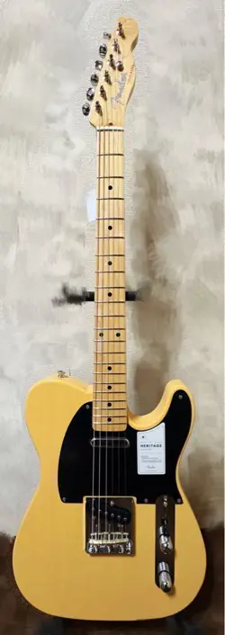 ELECTRIC GUITAR FENDER MIJ HERITAGE 50S TELECASTER BUTTERSCOTCH BLONDE