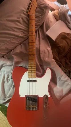 ELECTRIC GUITAR FENDER TELECASTER ORANGE MADE IN MEXICO S/N MX20143003