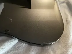 SQUIER / FENDER TELECASTER GUITAR BODY BLACK LOADED ELECTRONICS