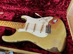 [NEW] FENDER CUSTOM SHOP 1957 STRATOCASTER RELIC / GOLD SPARKLE