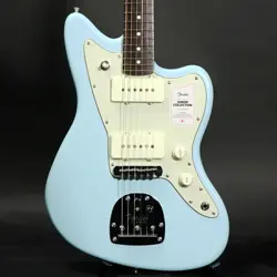 FENDER MIJ JUNIOR COLLECTION JAZZMASTER ROSEWOOD SATIN DAPHNE BLUE SN JD24022121
