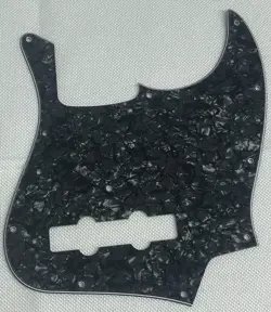 BLACK PEARL FOR FIT FENDER US VINTAGE '74 JAZZ BASS STYLE GUITAR PICKGUARD