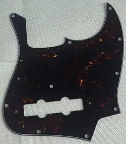 BROWN TORTOISE FOR FIT FENDER US VINTAGE '74 JAZZ BASS STYLE GUITAR PICKGUARD