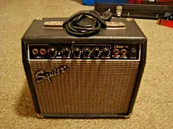 FENDER SQUIER CHAMP 15 GUITAR AMPLIFIER 2 CHANNEL SOUNDS GREAT!