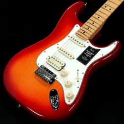 FENDER / PLAYER II STRATOCASTER HSS AGED CHERRY BURST CHAMBERED S/N: MXS24051131