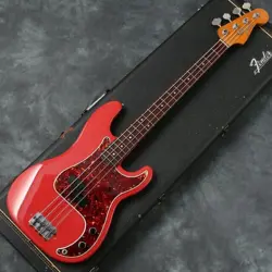 ?USED?FENDER PRECISION BASS 1965 FIESTA RED REFIN - VINTAGE