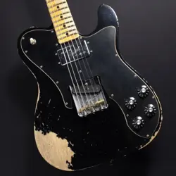 *NEW* FENDER CUSTOM SHOP LTD EDITION 70S TELECASTER CUSTOM HEAVY RELIC BLACK