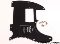 FENDER PLAYER II TELECASTER HH PICKGUARD, GUITAR TELE 3 PLY BLACK!