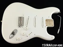 FENDER CUSTOM SHOP 70TH ANNIE 54 STRAT NOS LOADED BODY ASH WHITE GOLD