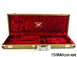 USA FENDER CUSTOM SHOP STRAT TELE TWEED G&G HARDSHELL CASE, 70TH ANNIE 54 NOS
