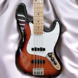 FENDER PLAYER JAZZ BASS MN 3TS, ALDER BODY, MAPLE NECK, 20 FRETS