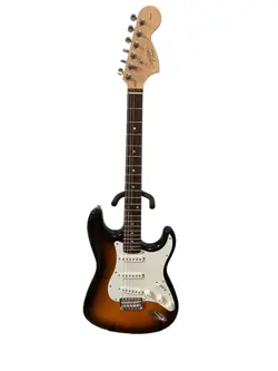 STRATOCASTER FENDER BLACK