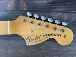 2017 FENDER JAPAN ST-68 H68ST STRATOCASTER NECK LARGE HEAD PASTED MAPLE