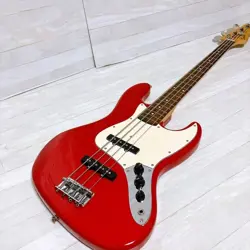 SQUIER JAZZ BASS JAZZ BASS PASSIVE BASS RED BY FENDER 