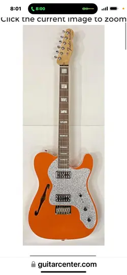 AMERICAN FENDER TELECASTER.LIMITED EDITION