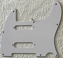 NEW GREAT-FOR FENDER TELECASTER NASHVILLE TELE SS STYLE GUITAR PICKGUARD WHITE