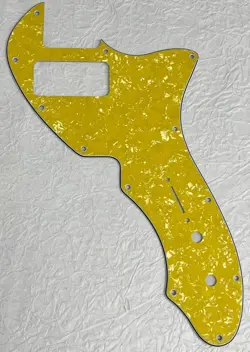 NEW GREAT-FOR US FENDER TELECASTER 69 THINLINE TV JONES GUITAR PICKGUARD GOLD