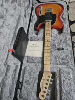 FENDER PLAYER PLUS NASHVILLE TELECASTER SOLIDBODY ELECTRIC GUITAR - SIENNA