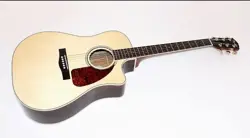 FENDER ACOUSTIC ELECTRIC GUITAR 6 STRING DG200SCE, INCLUDES HARD CASE & STRAP