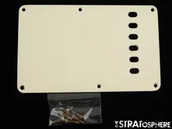 USA FENDER CUSTOM SHOP 69 NOS STRAT TREMOLO COVER STRATOCASTER PARCHMENT
