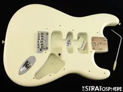 FENDER AMERICAN PROFESSIONAL II STRAT BODY + HARDWARE ALDER OLYMPIC WHITE