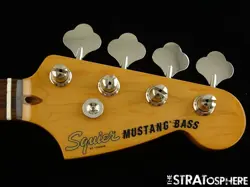 FENDER SQUIER CLASSIC VIBE 60S MUSTANG BASS NECK & TUNERS 9.5