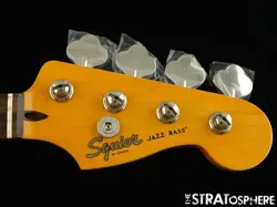 FENDER SQUIER 60S CLASSIC VIBE JAZZ BASS NECK + TUNERS BASS GUITAR PARTS, LAUREL
