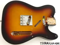 FENDER AV II AMERICAN VINTAGE 1963 TELECASTER BODY & HARDWARE 63 TELE 3TS