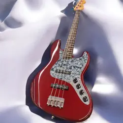 FENDER DELUXE ACTIVE JAZZ BASS RW CAR, ELECTRIC BASS, SOFT CASE, USED