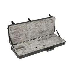 NEW FENDER DELUXE MOLDED STRAT/TELE CASE - BLACK