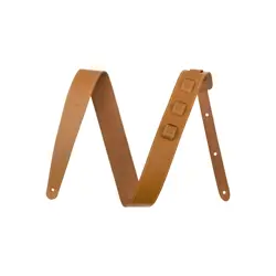 NEW FENDER ESSENTIALS LEATHER STRAP - TAN