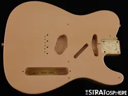 FENDER CUSTOM SHOP 54 TELECASTER BODY TELE ASH 1954 TCP DIRTY SHELL PINK.