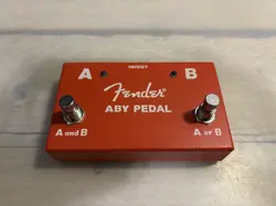 FENDER ABY PEDAL GUITAR EFFECTOR