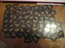 72-PACK (1/2 GROSS) FENDER 346 CLASSIC CELLULOID GUITAR PICKS MEDIUM - SHELL 