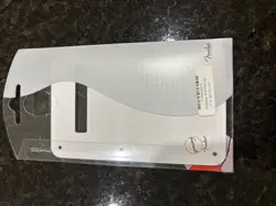 GENUINE FENDER BACK PLATE WHITE