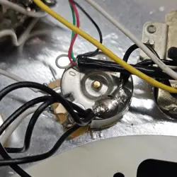 PICKGUARD BRIDGE HUMBUCKER