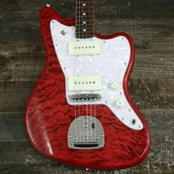 FENDER / 2024 MIJ HYBRID II JAZZMASTER QMT ROSEWOOD RED BERYL S/N JD23029269