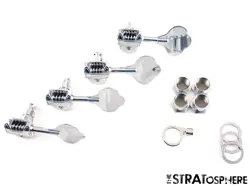 FENDER AMERICAN ULTRA II JAZZ J BASS TUNERS, CHROME USA 